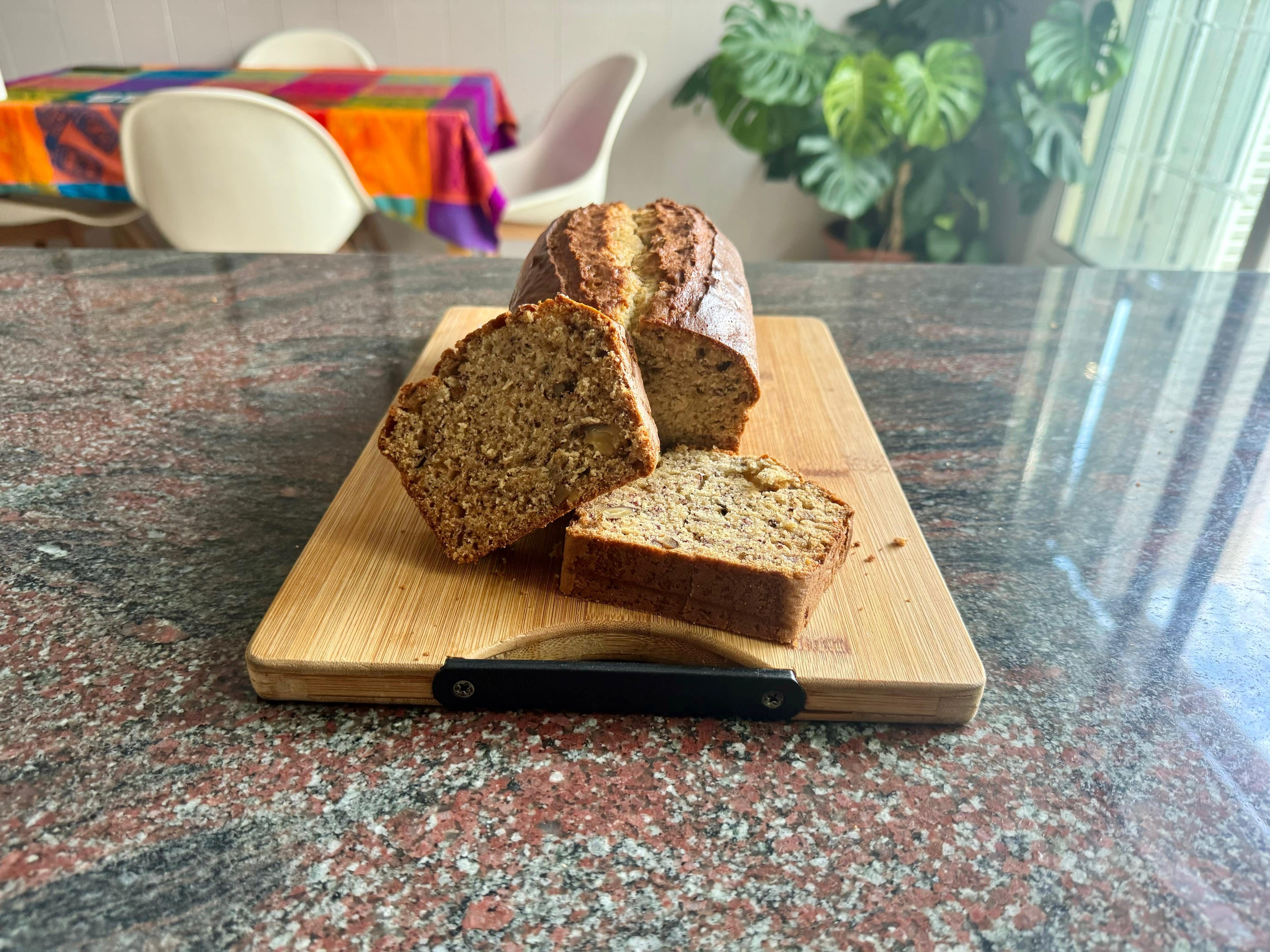 Budín de banana